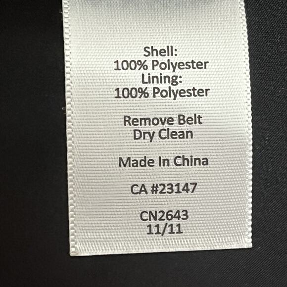 Talbots Woman Midi Dress 22 Shift Chiffon Leopard Print VNeck Slip Lining Brown - Picture 8 of 8